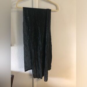 Black Shimmering Scarf - 147A $25 or $20 w/offer